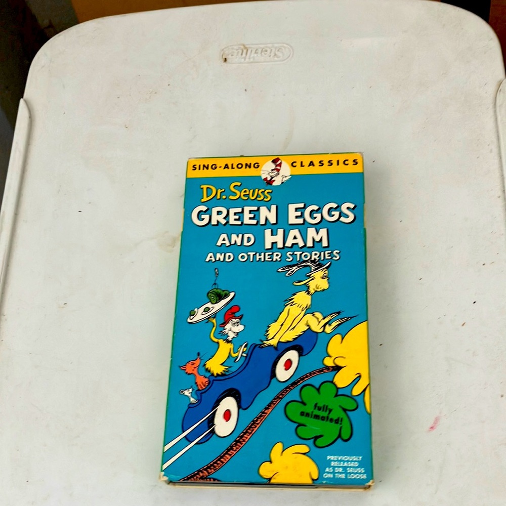 Dr. Seuss, VHS, Green eggs and ham and other stories